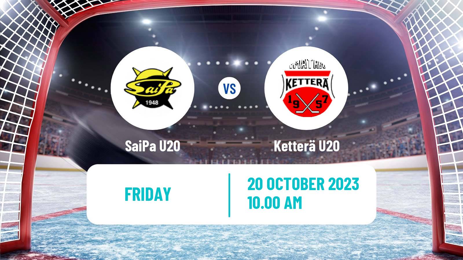 Hockey Finnish SM-sarja U20 SaiPa U20 - Ketterä U20