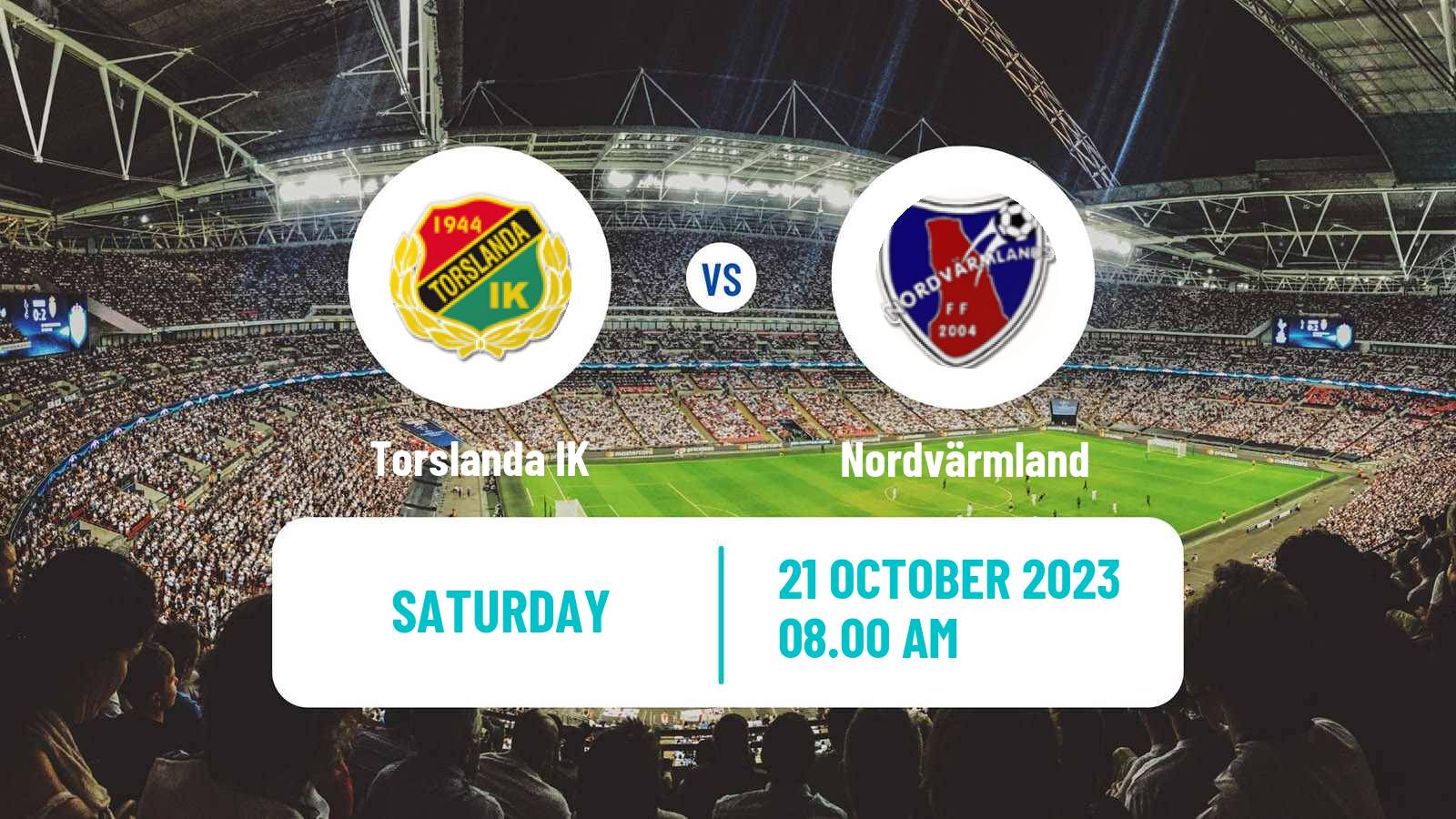 Soccer Swedish Division 2 - Norra Götaland Torslanda - Nordvärmland