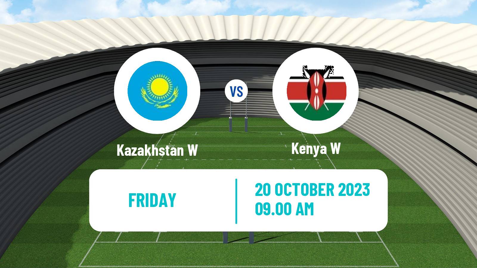 Rugby union WXV 3 Rugby Women Kazakhstan W - Kenya W