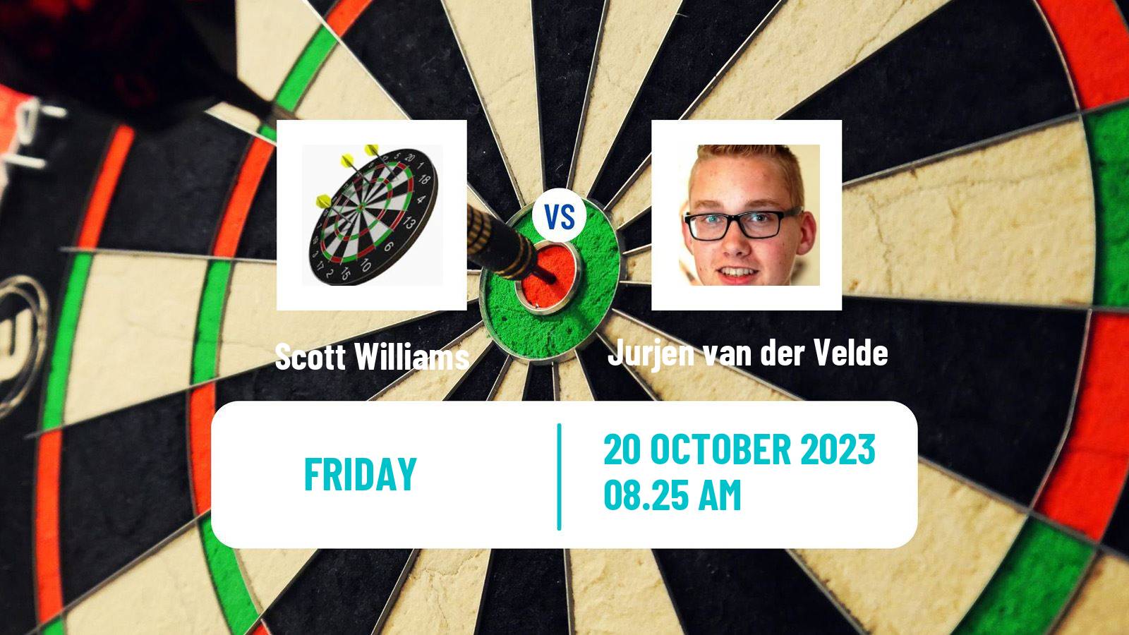 Darts Players Championship 27 Scott Williams - Jurjen van der Velde