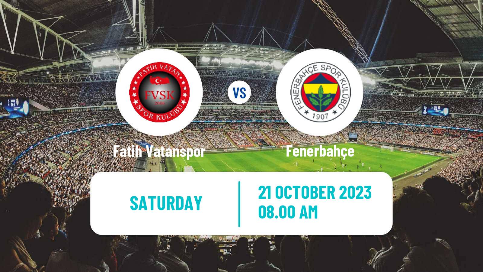 Soccer Turkish Super Lig Women Fatih Vatanspor - Fenerbahçe