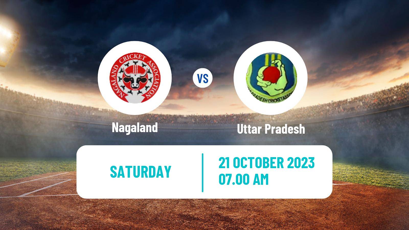 Cricket Syed Mushtaq Ali Trophy Nagaland - Uttar Pradesh