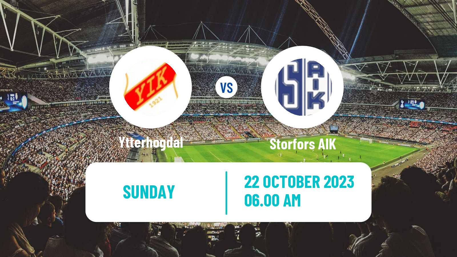Soccer Swedish Division 2 - Norrland Ytterhogdal - Storfors