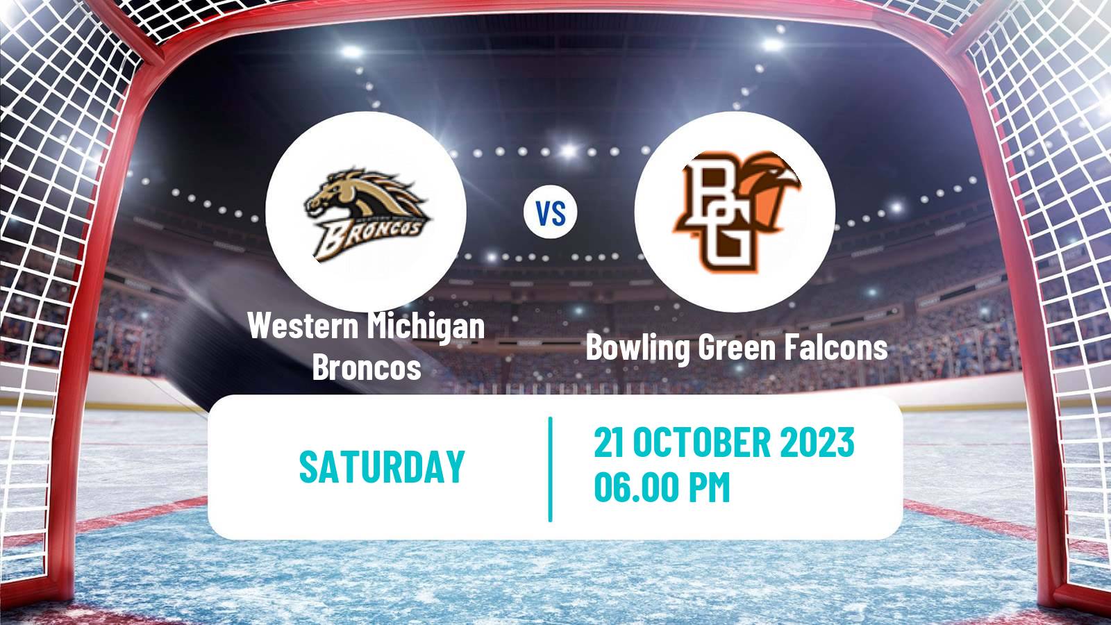 Hockey NCAA Hockey Western Michigan Broncos - Bowling Green Falcons