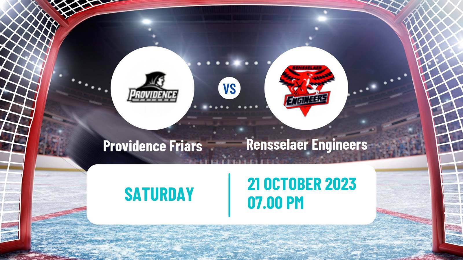 Hockey NCAA Hockey Providence Friars - Rensselaer Engineers