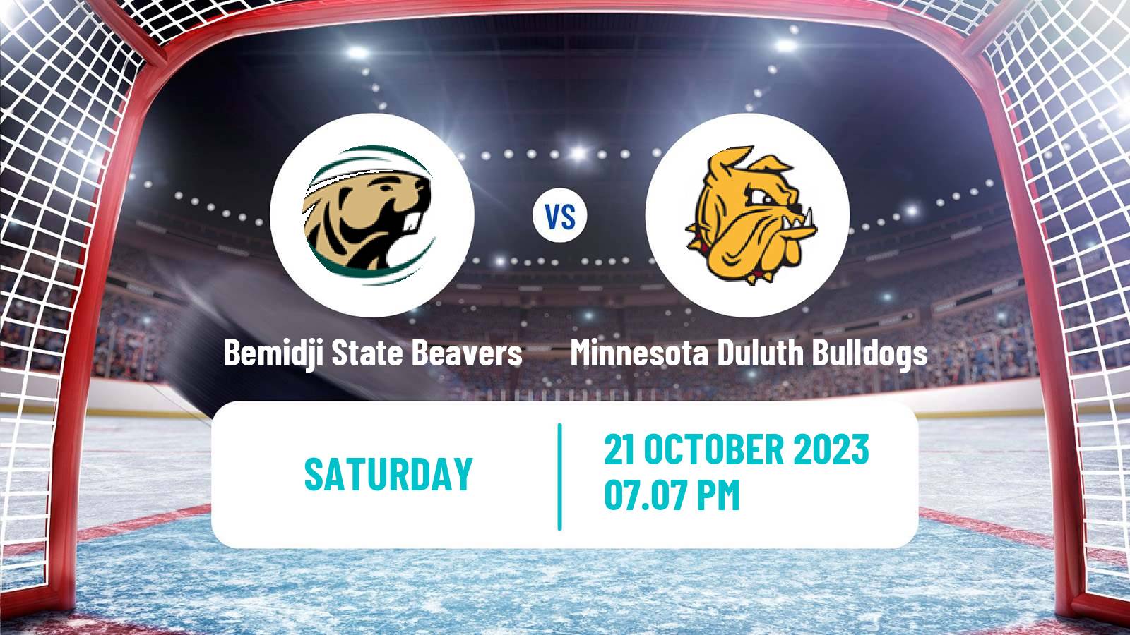 Hockey NCAA Hockey Bemidji State Beavers - Minnesota Duluth Bulldogs