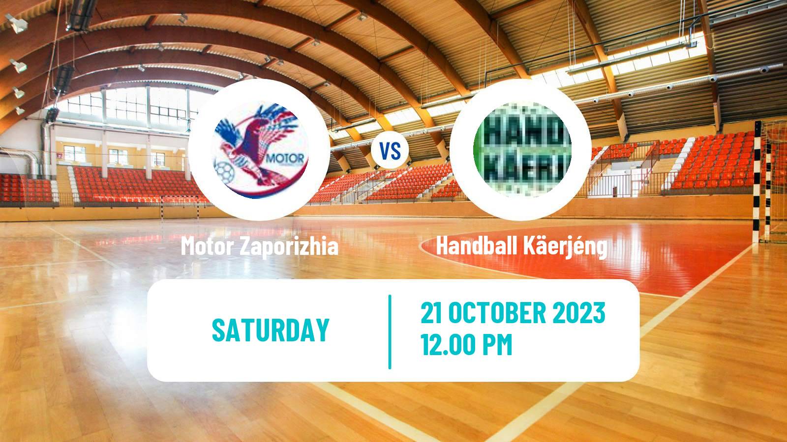 Handball EHF European Cup Motor Zaporizhia - Handball Käerjéng