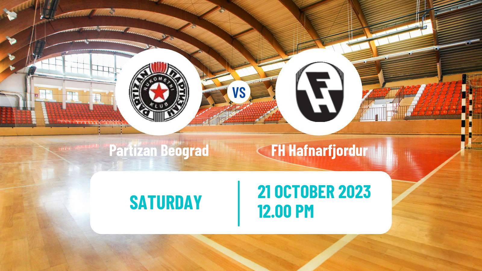 Handball EHF European Cup Partizan Beograd - FH Hafnarfjordur