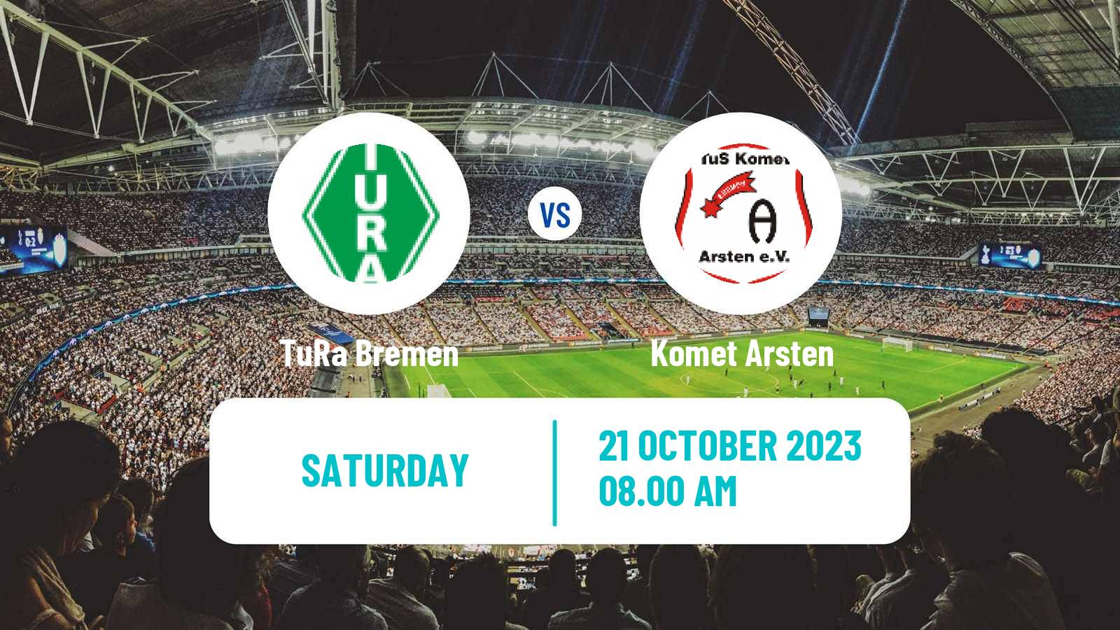 Soccer German Oberliga Bremen TuRa Bremen - Komet Arsten