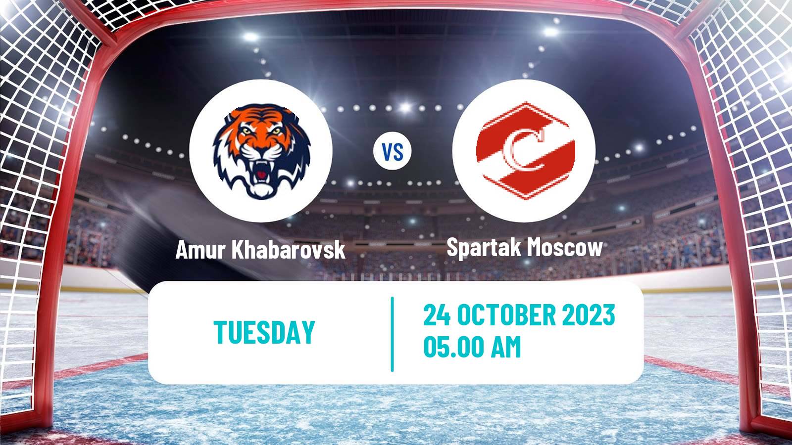 Hockey KHL Amur Khabarovsk - Spartak Moscow
