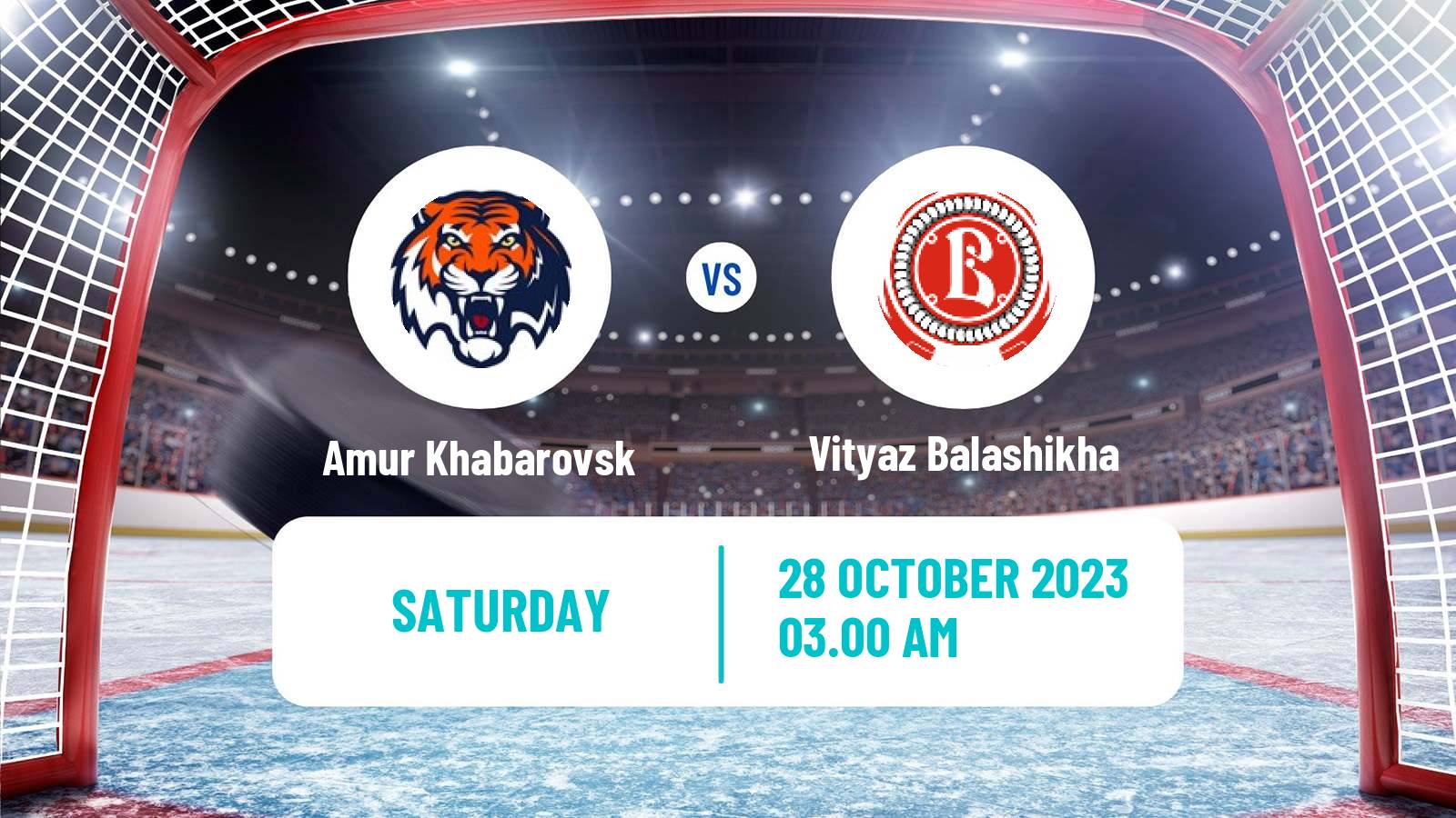 Hockey KHL Amur Khabarovsk - Vityaz Balashikha