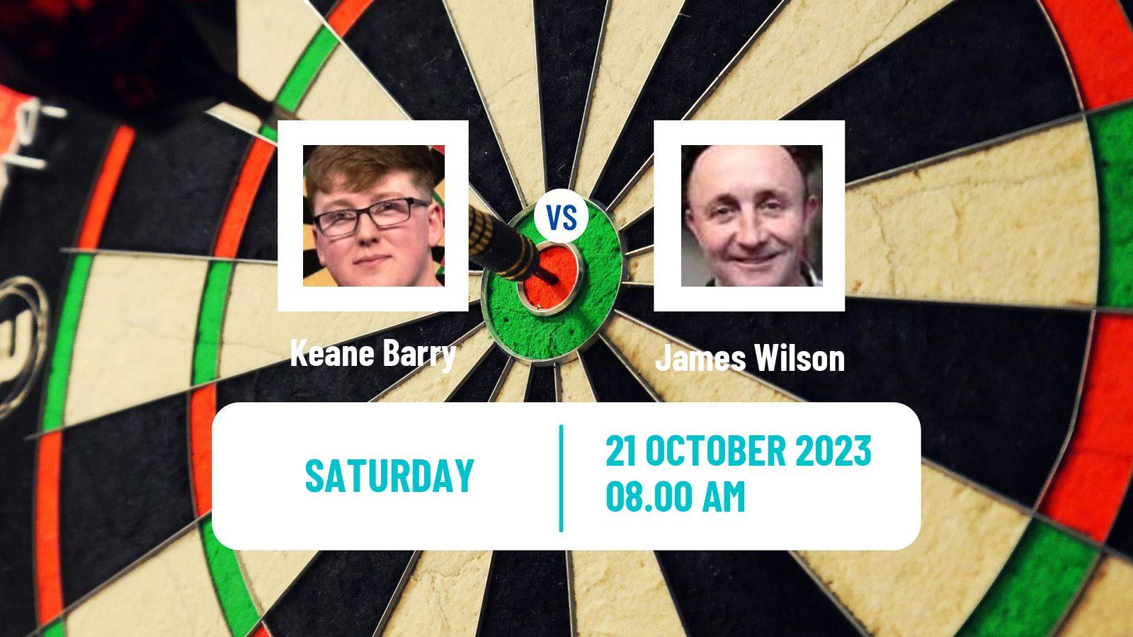 Darts Players Championship 28 Keane Barry - James Wilson