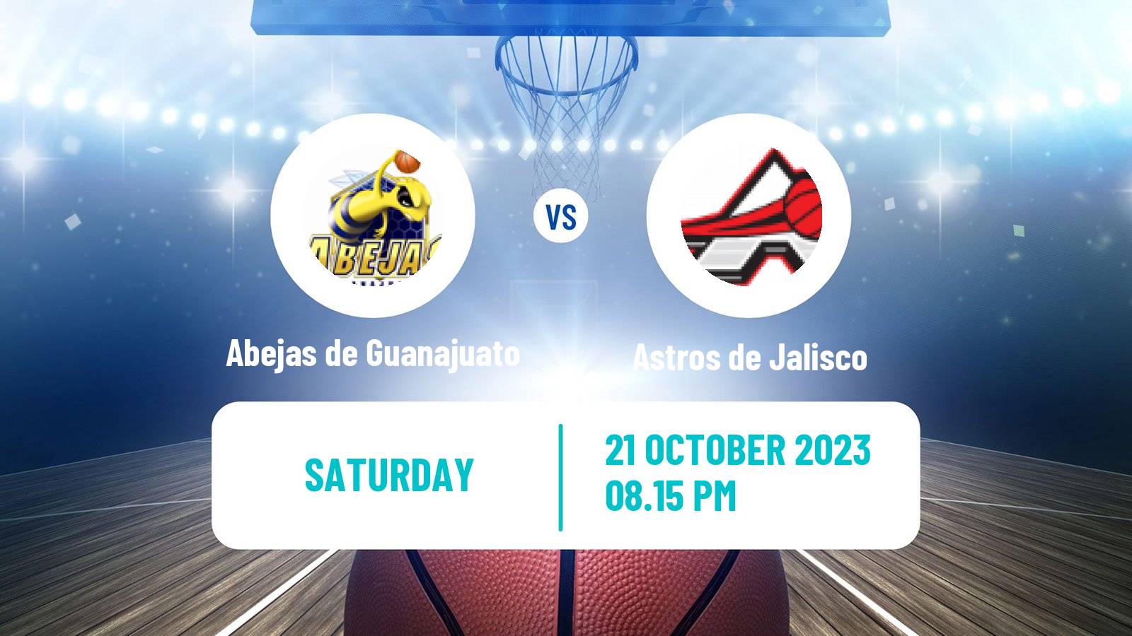 Basketball Mexican LNBP Abejas de Guanajuato - Astros de Jalisco