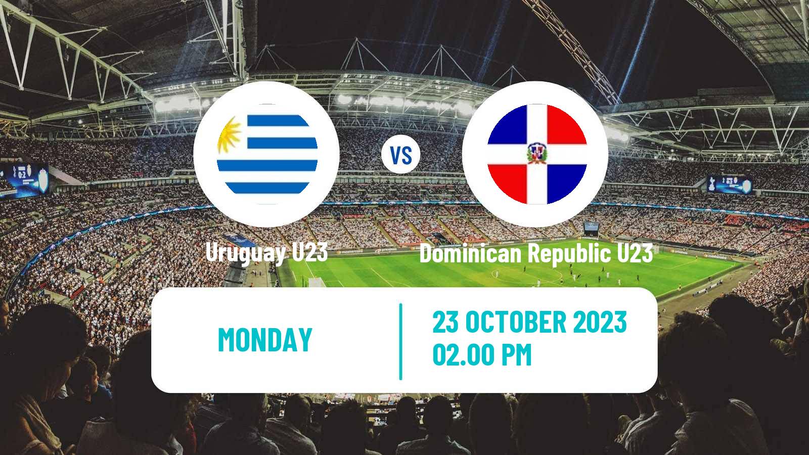Soccer Pan American Games Football Uruguay U23 - Dominican Republic U23