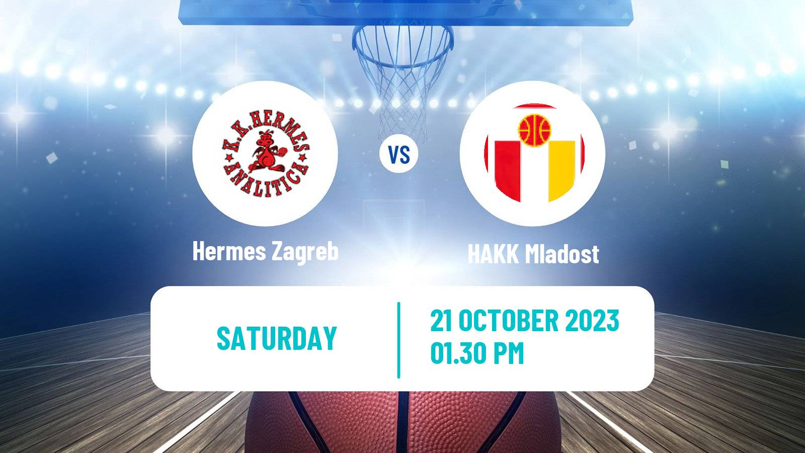 Basketball Croatian Prva Liga Basketball Hermes Zagreb - Mladost