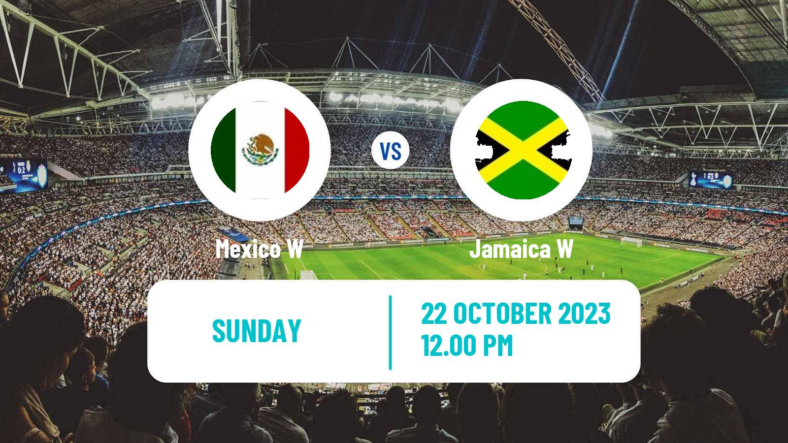 Soccer Pan American Games Football Women Mexico W - Jamaica W