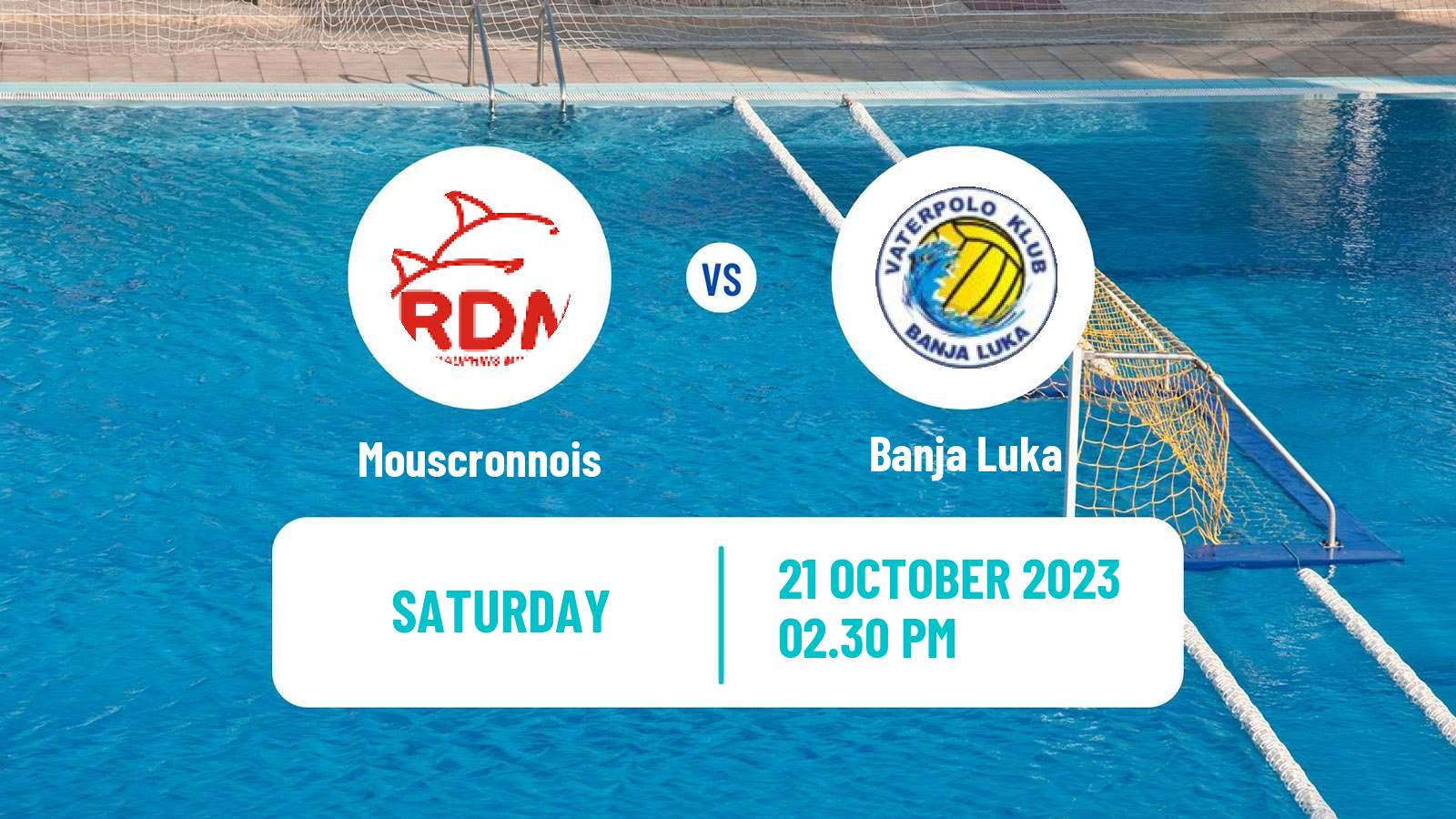 Water polo Challenger Cup Water Polo Mouscronnois - Banja Luka