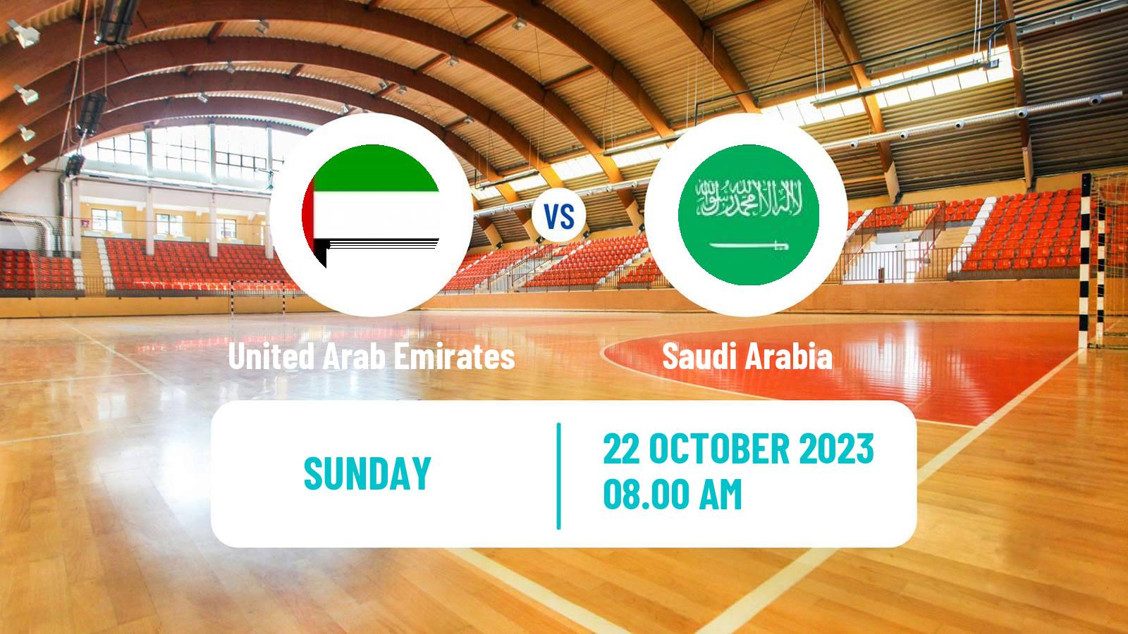 Handball Olympic Games - Handball United Arab Emirates - Saudi Arabia