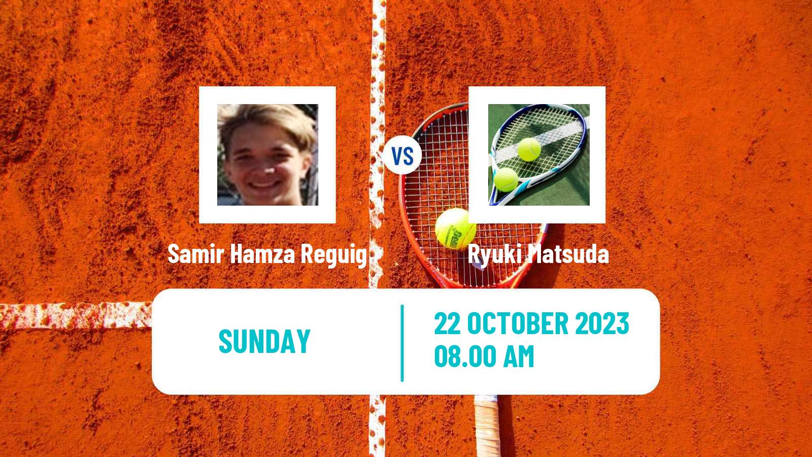 Tennis Ortisei Challenger Men Samir Hamza Reguig - Ryuki Matsuda