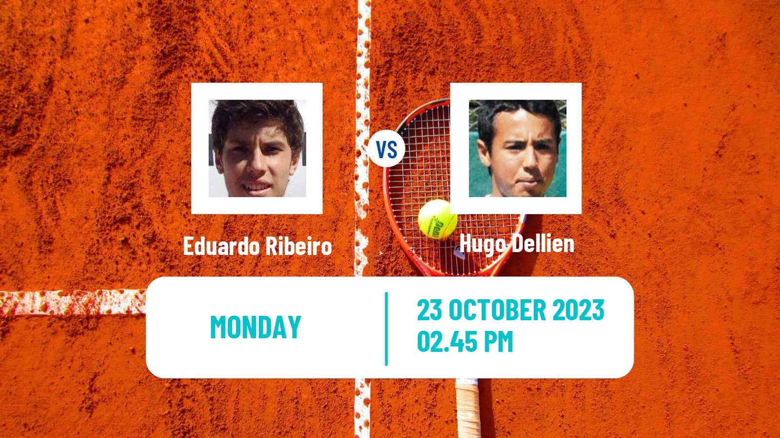 Tennis Curitiba Challenger Men Eduardo Ribeiro - Hugo Dellien