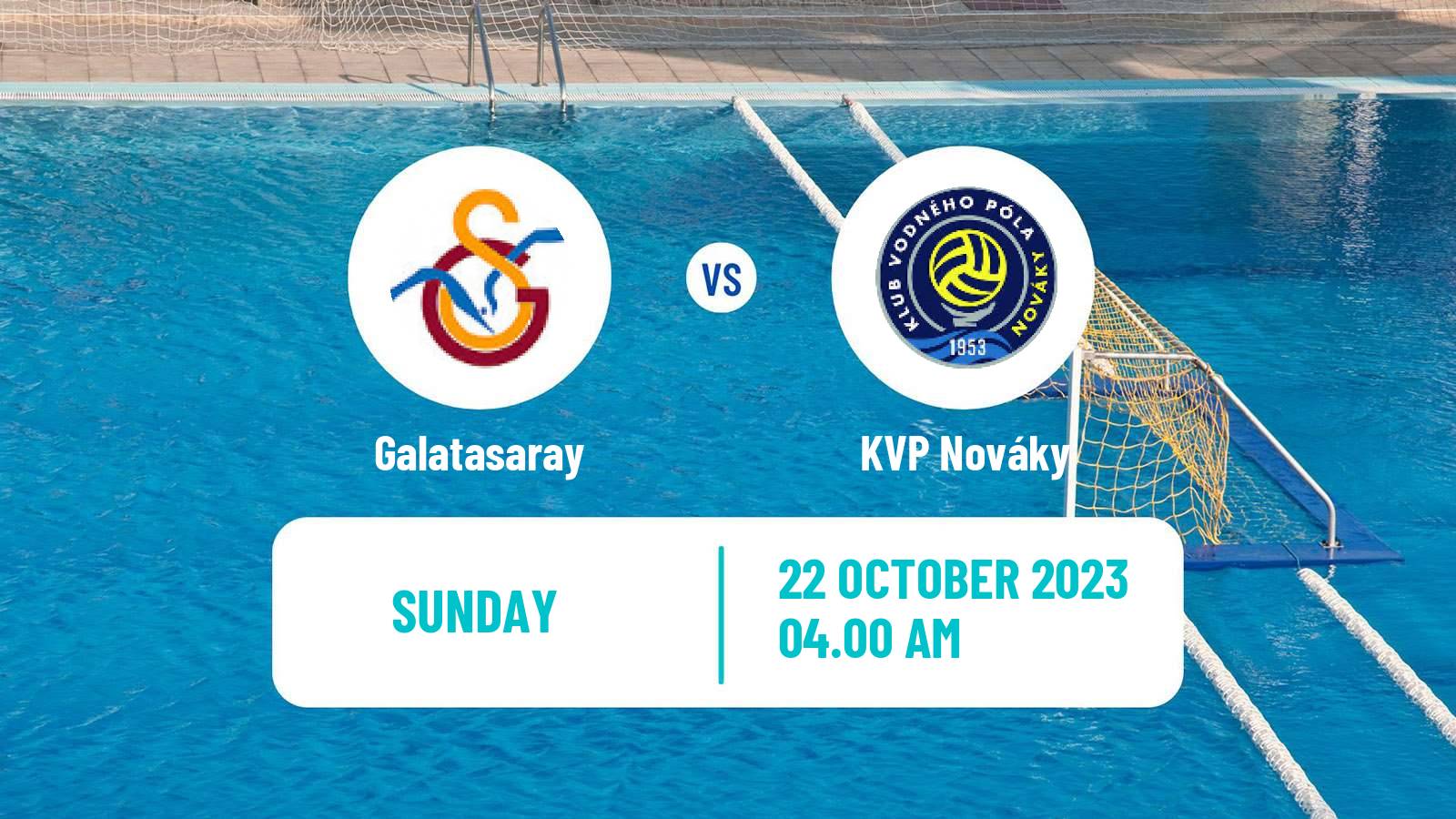 Water polo Challenger Cup Water Polo Galatasaray - Nováky