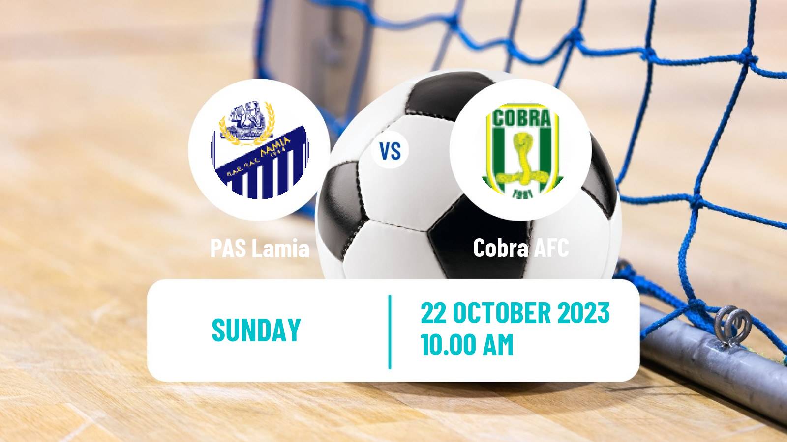 Futsal Greek Super League Futsal PAS Lamia - Cobra