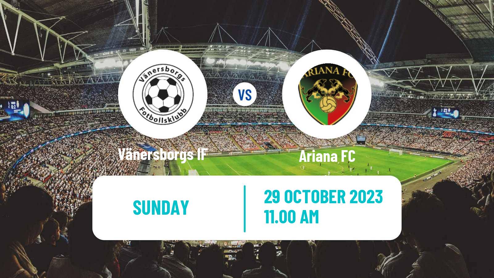Soccer Swedish Division 1 Södra Vänersborgs IF - Ariana