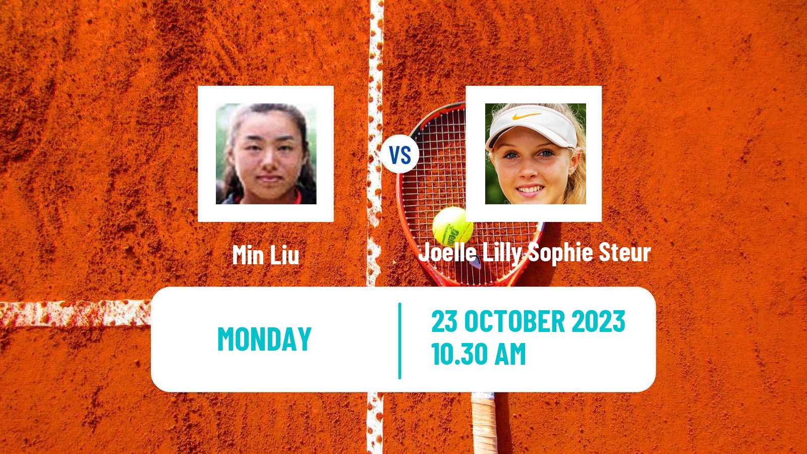 Tennis ITF W15 Villena Women Min Liu - Joelle Lilly Sophie Steur
