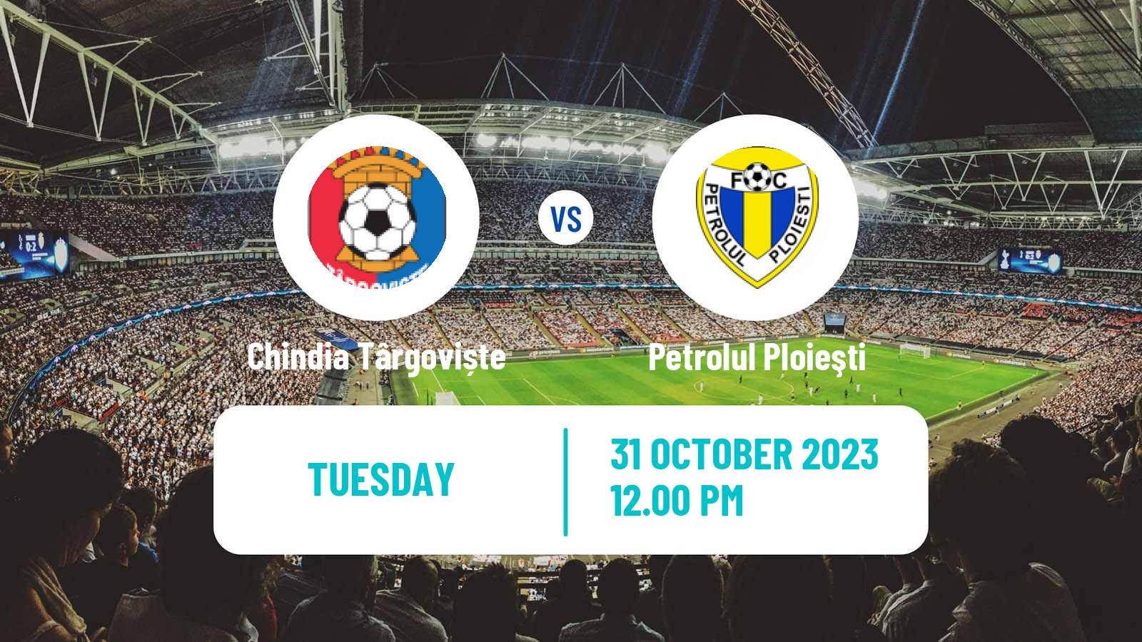Soccer Romanian Cup Chindia Târgoviște - Petrolul Ploieşti