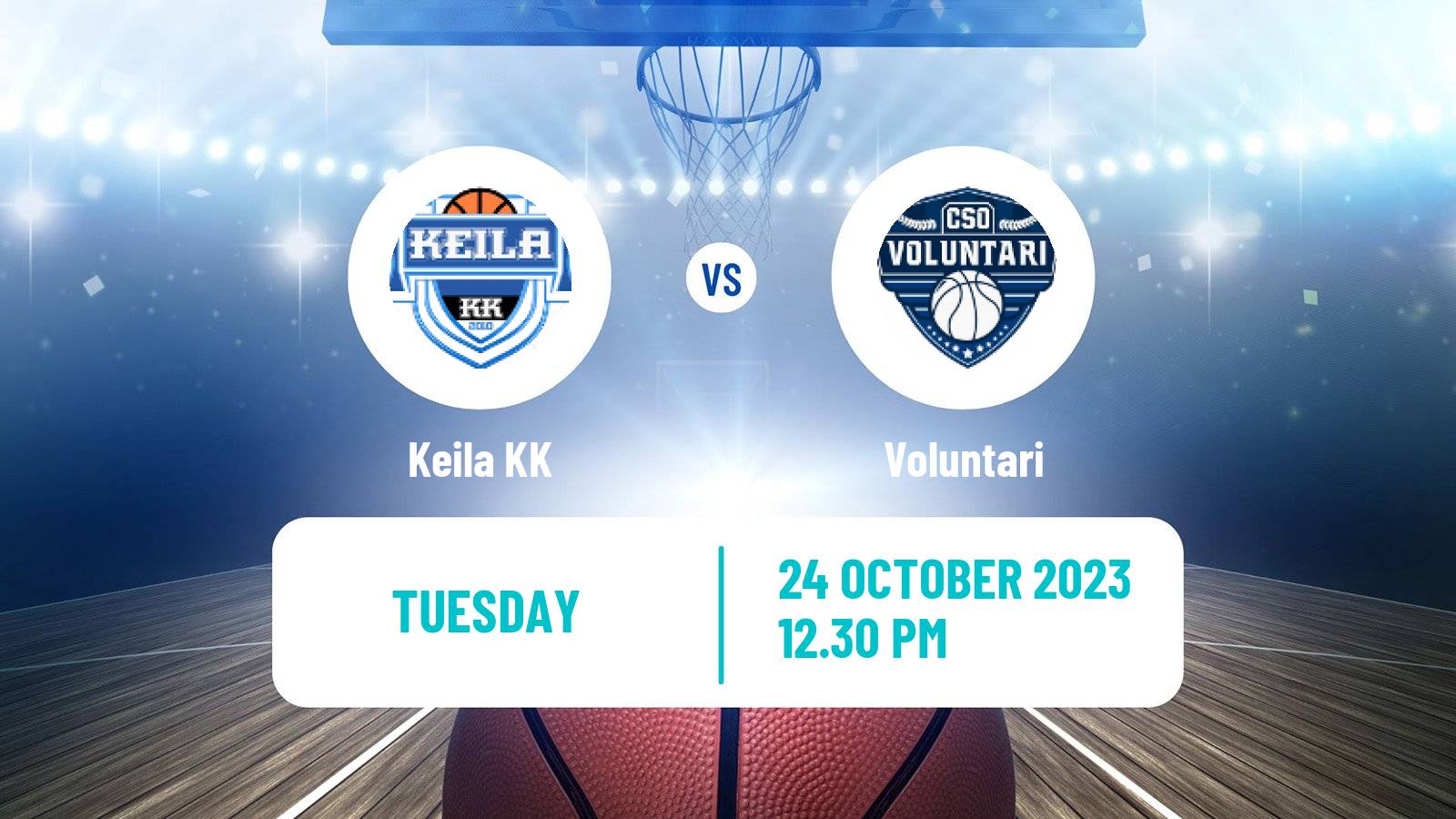 Basketball ENBL Keila - Voluntari