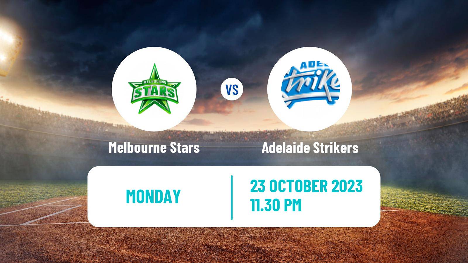 Cricket Australian Big Bash T20 Women Melbourne Stars - Adelaide Strikers