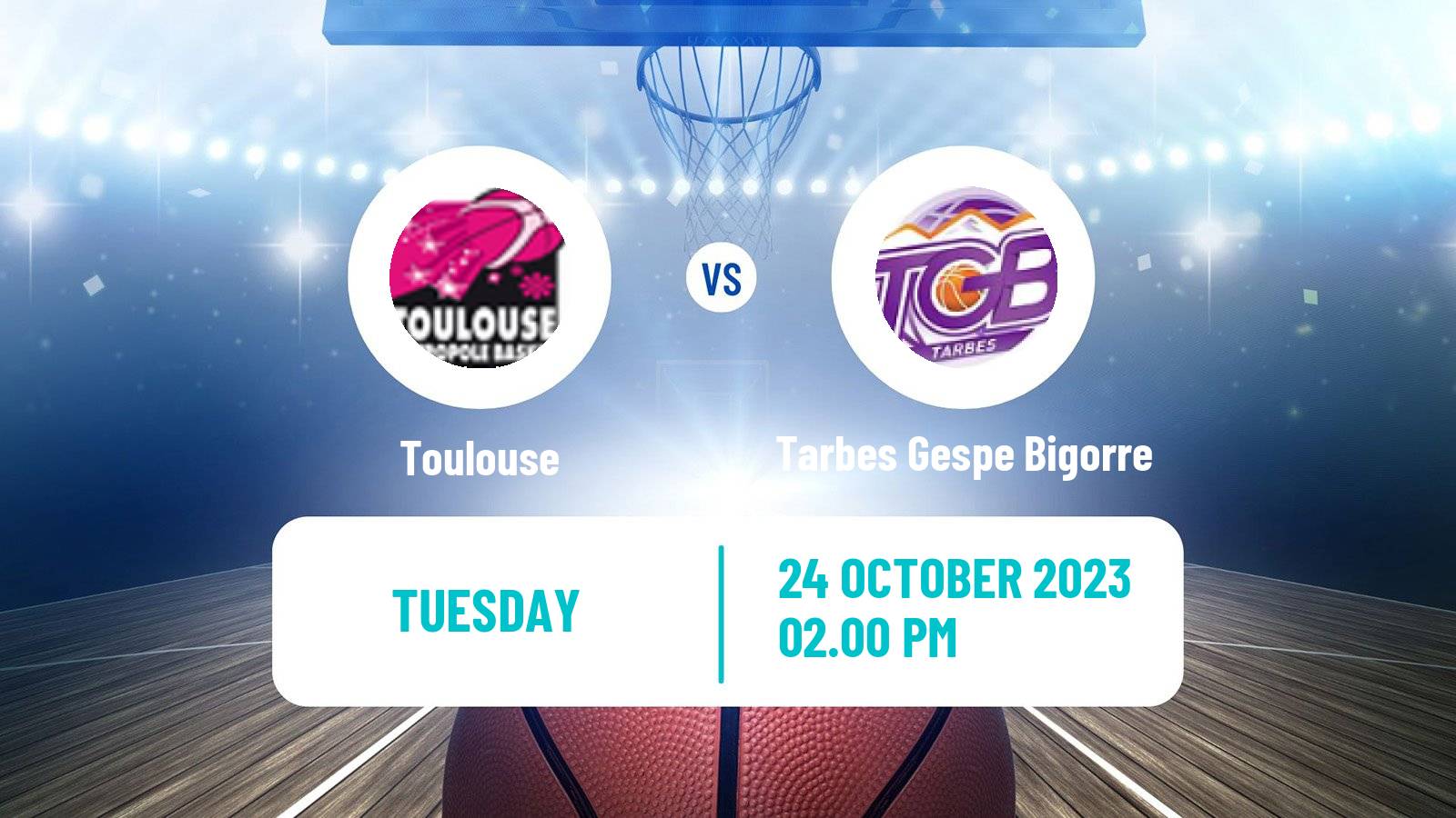 Basketball French Cup Basketball Women Toulouse - Tarbes Gespe Bigorre