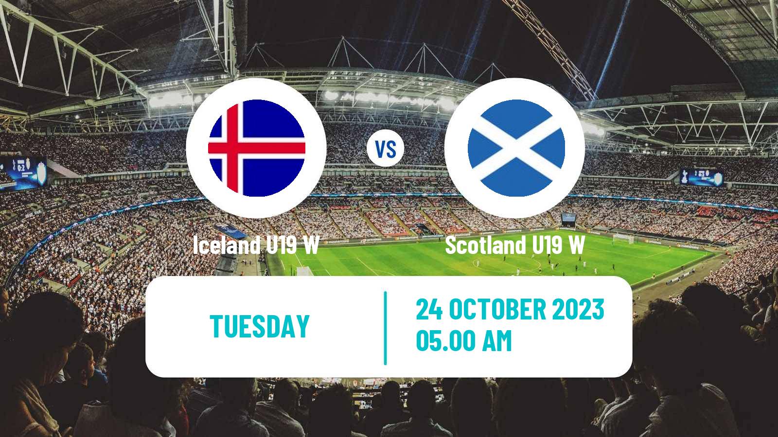 Soccer UEFA Euro U19 Women Iceland U19 W - Scotland U19 W
