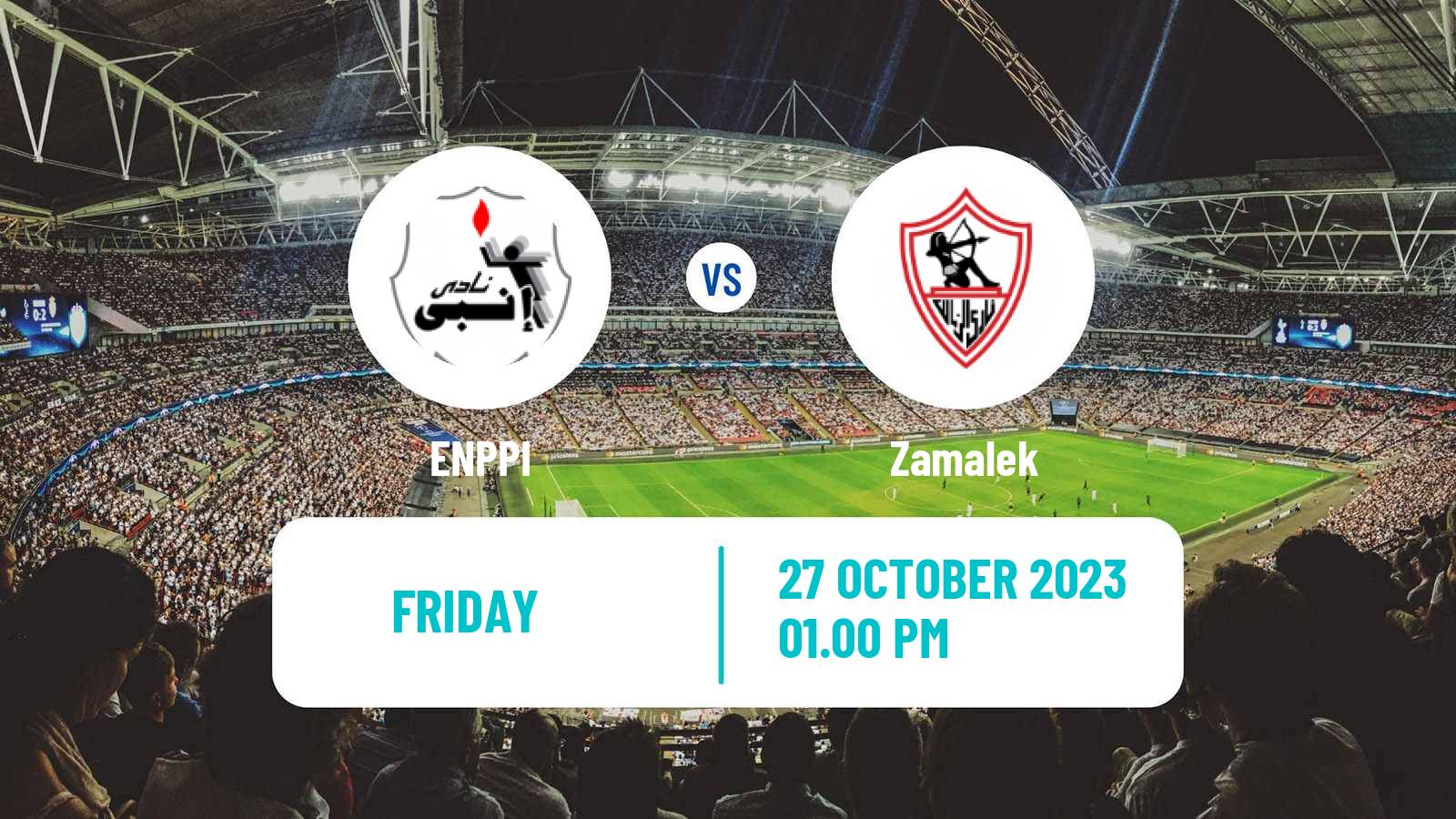 Soccer Egyptian Premier League ENPPI - Zamalek