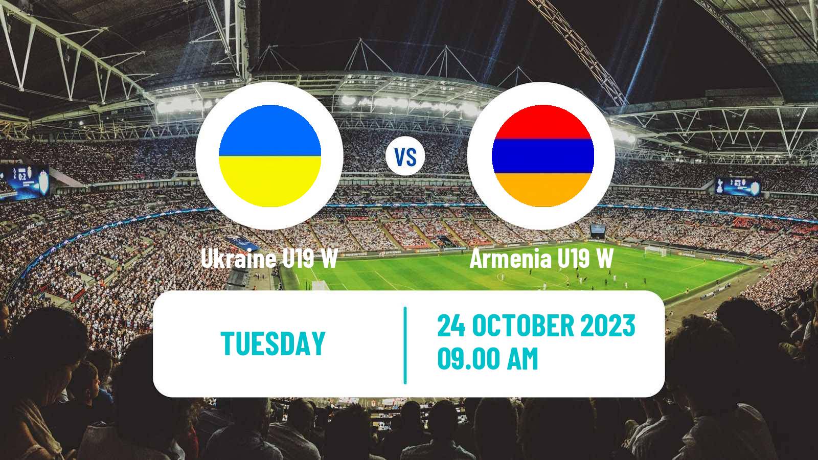 Soccer UEFA Euro U19 Women Ukraine U19 W - Armenia U19 W