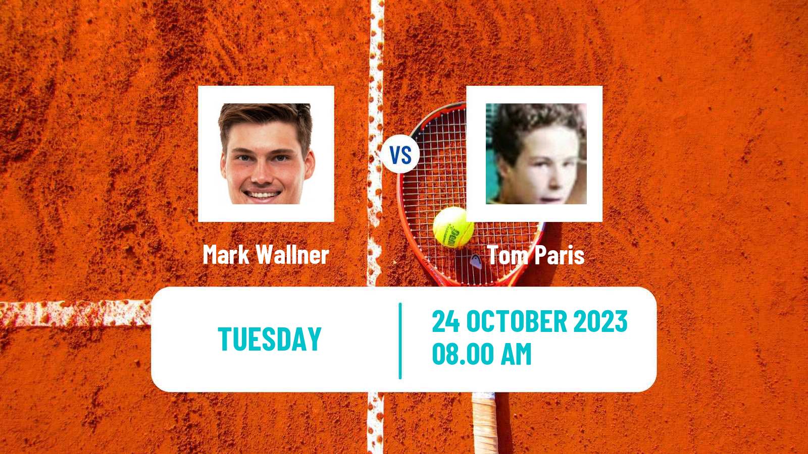 Tennis ITF M25 Sarreguemines Men Mark Wallner - Tom Paris
