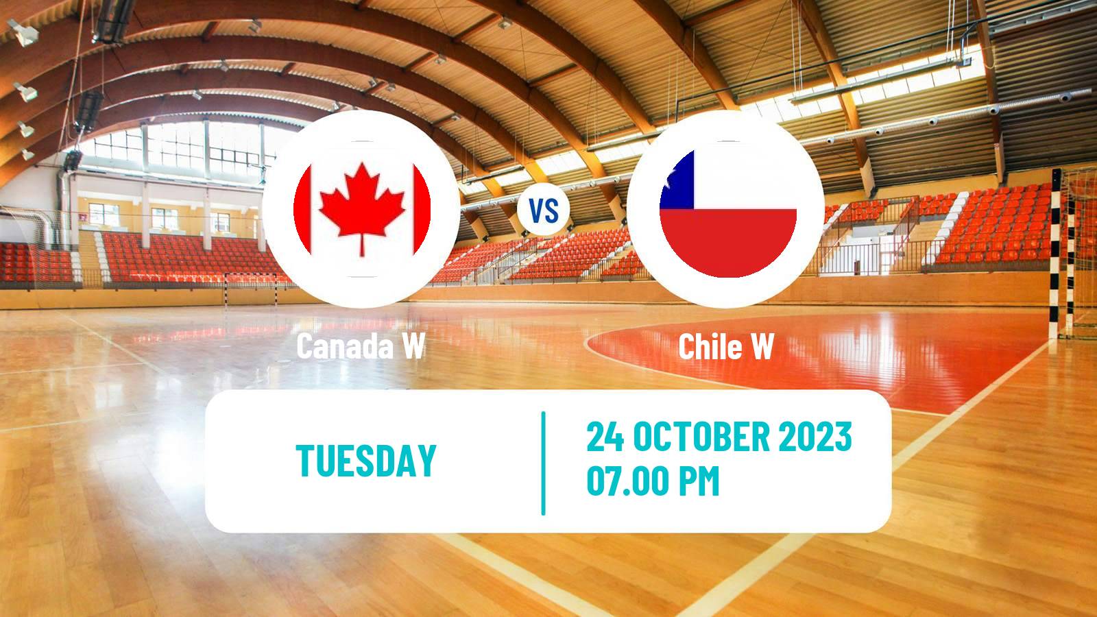 Handball Pan American Games Handball Women Canada W - Chile W