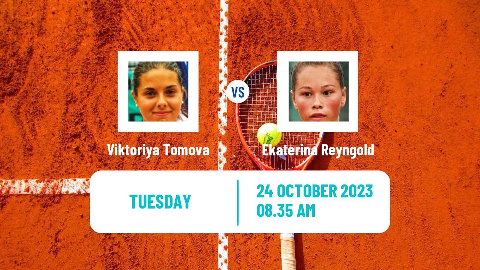 Tennis ITF W100 Les Franqueses Del Valles Women Viktoriya Tomova - Ekaterina Reyngold