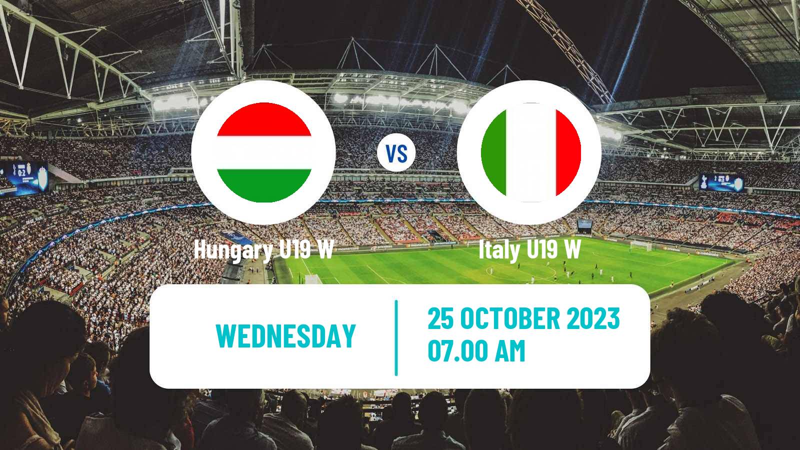 Soccer UEFA Euro U19 Women Hungary U19 W - Italy U19 W