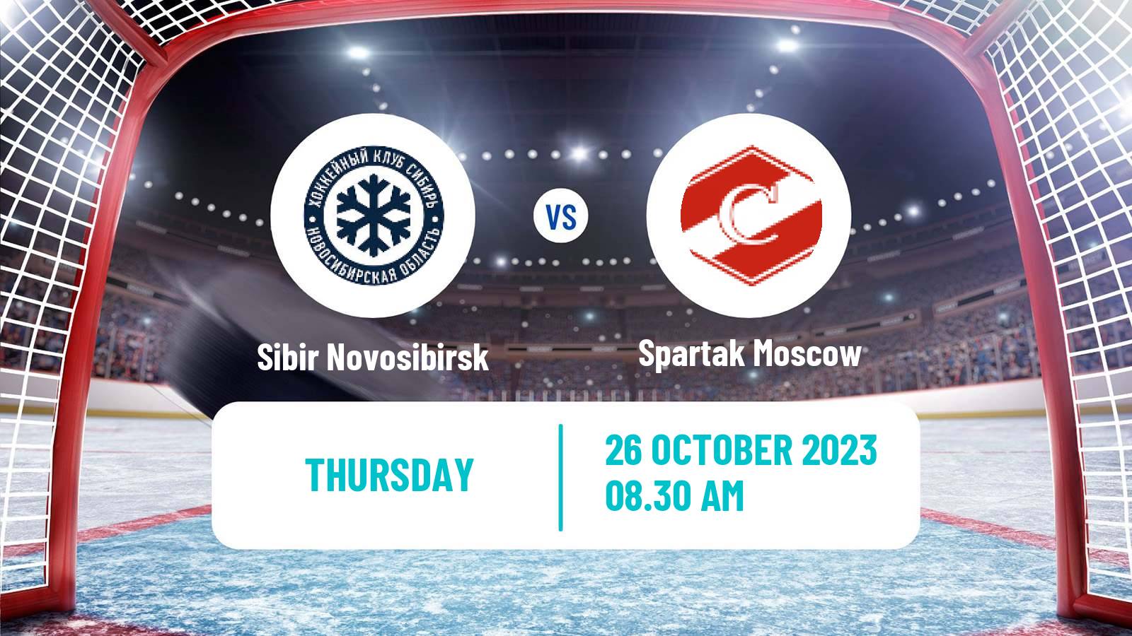 Hockey KHL Sibir Novosibirsk - Spartak Moscow