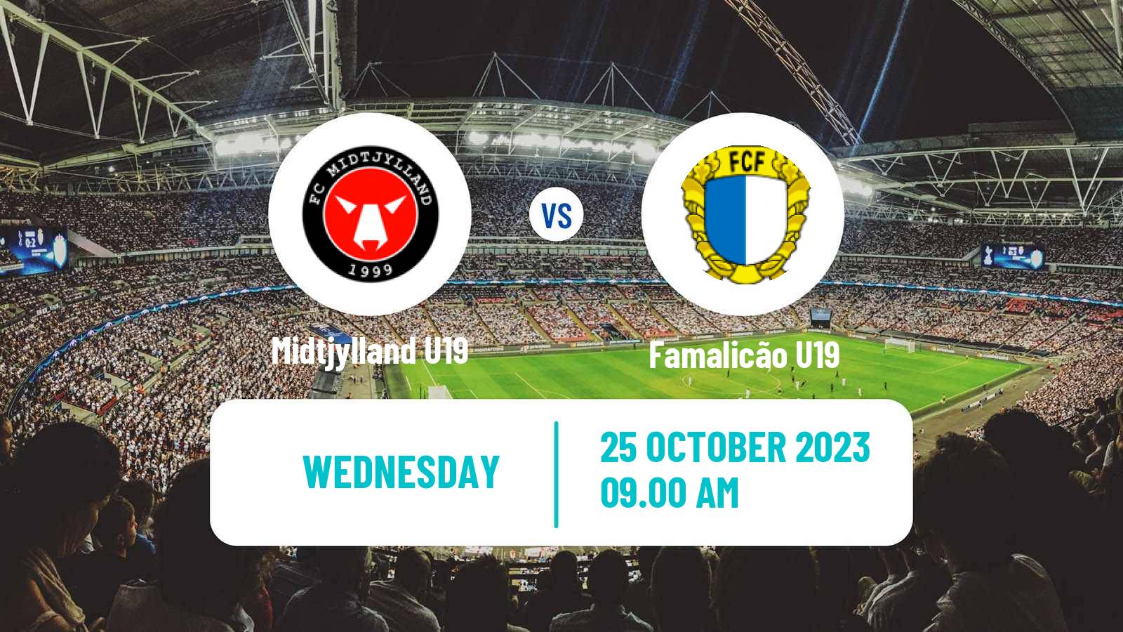 Soccer UEFA Youth League Midtjylland U19 - Famalicão U19
