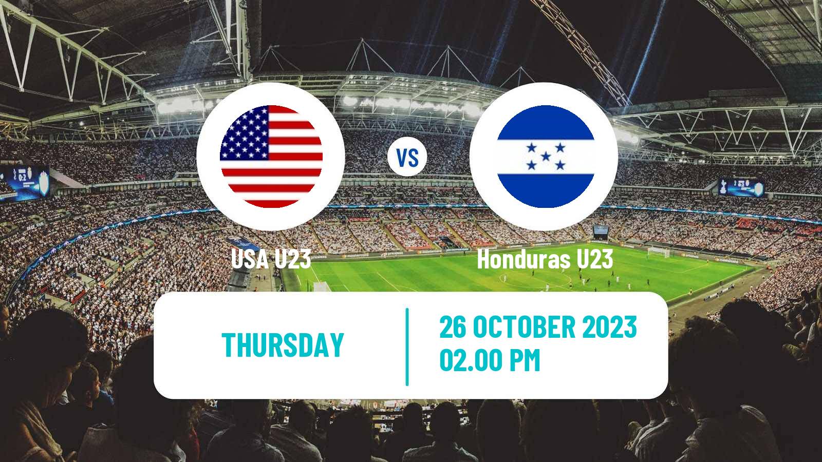 Soccer Pan American Games Football USA U23 - Honduras U23