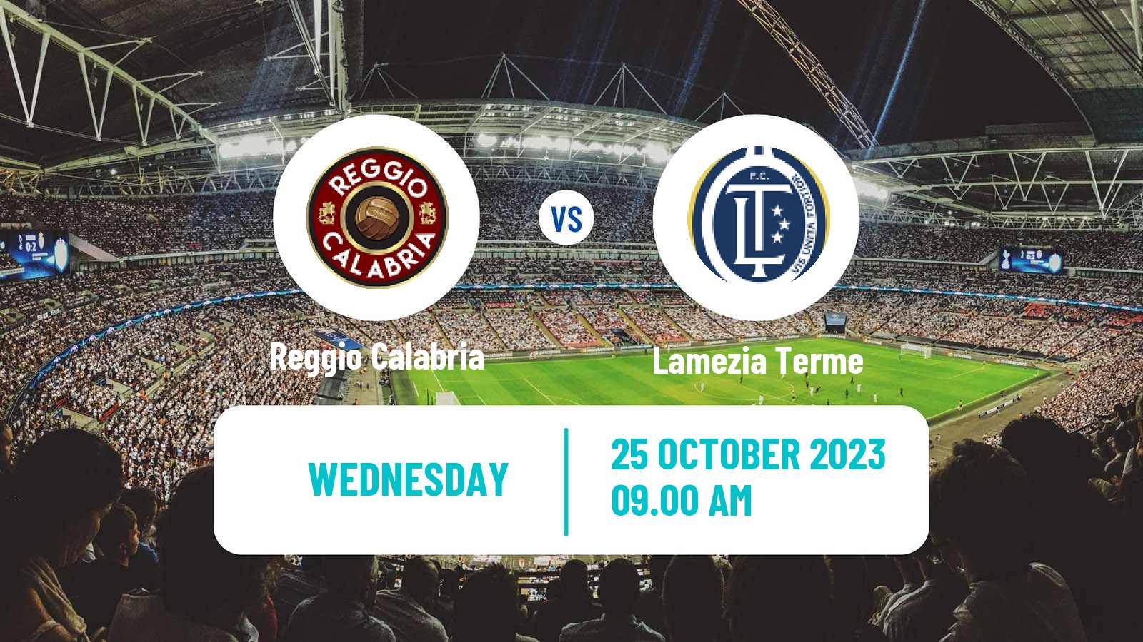 Soccer Italian Serie D - Group I Reggio Calabria - Lamezia Terme