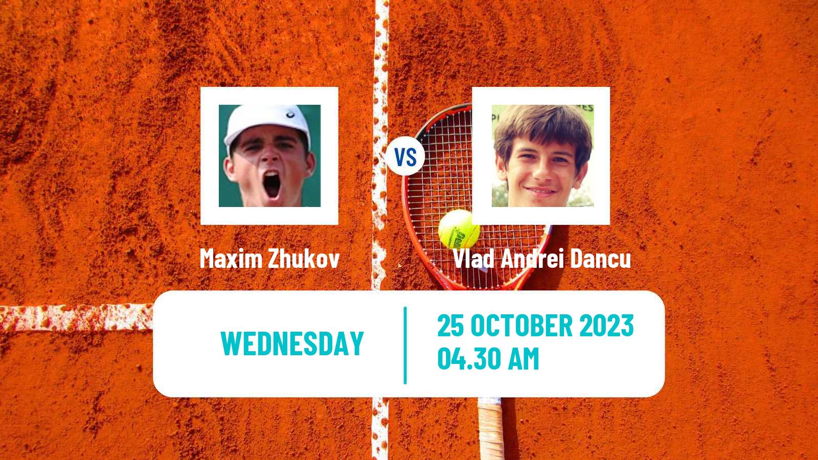 Tennis ITF M15 Telavi Men Maxim Zhukov - Vlad Andrei Dancu