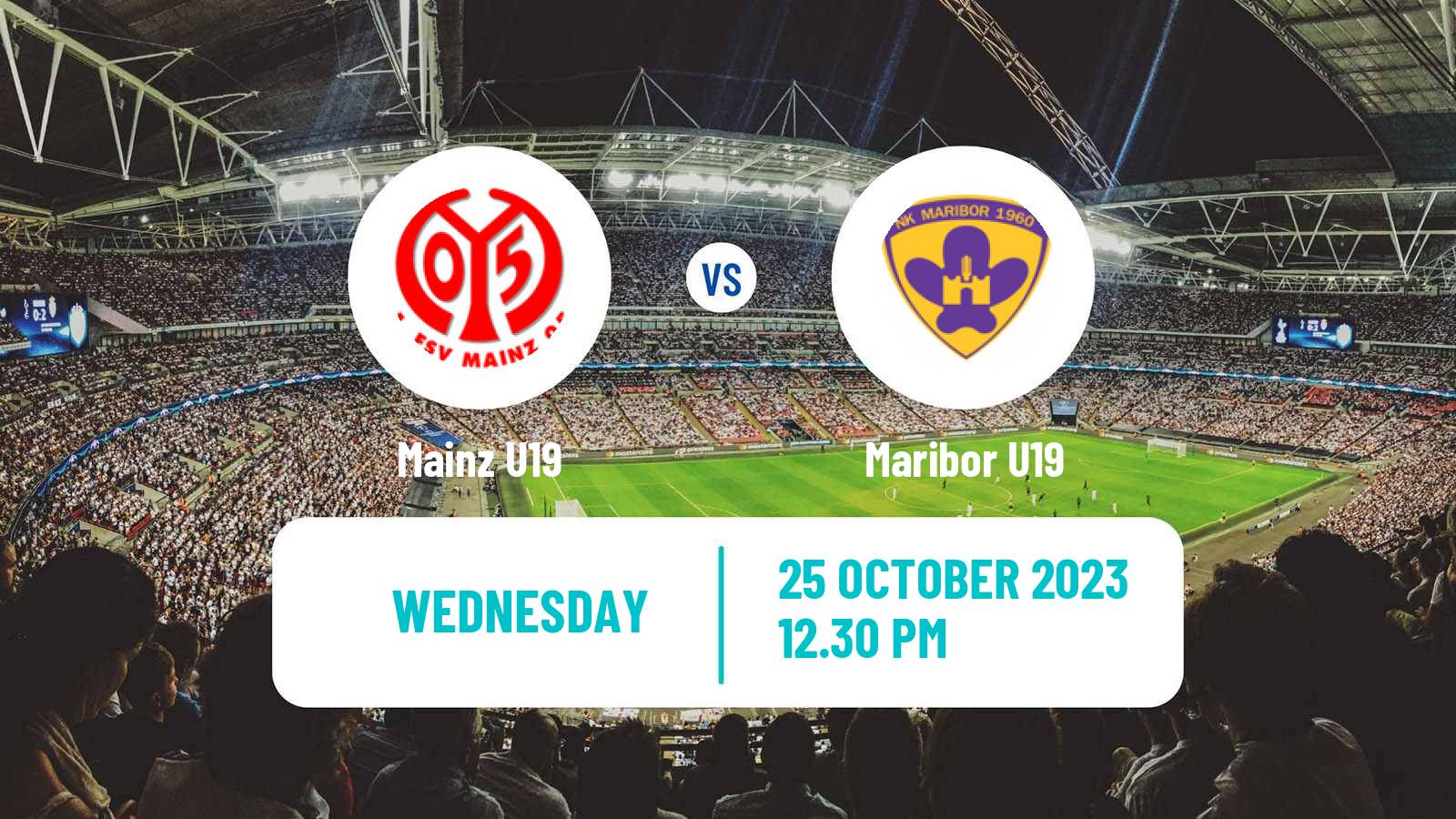 Soccer UEFA Youth League Mainz U19 - Maribor U19