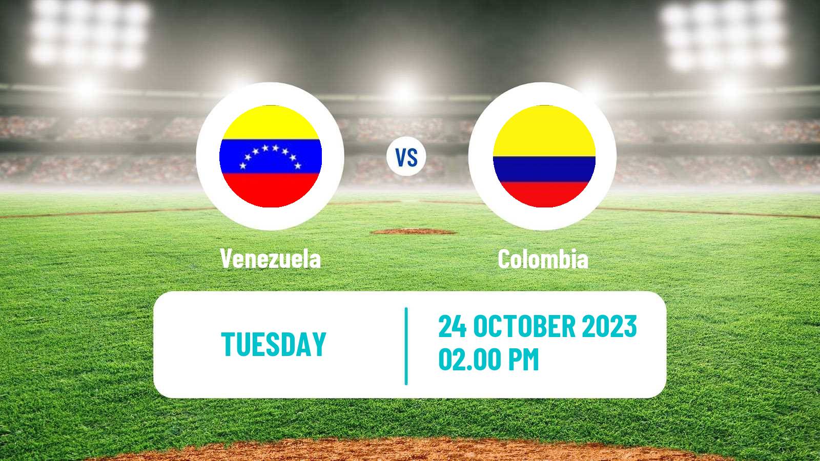 Baseball Pan American Games Baseball Venezuela - Colombia