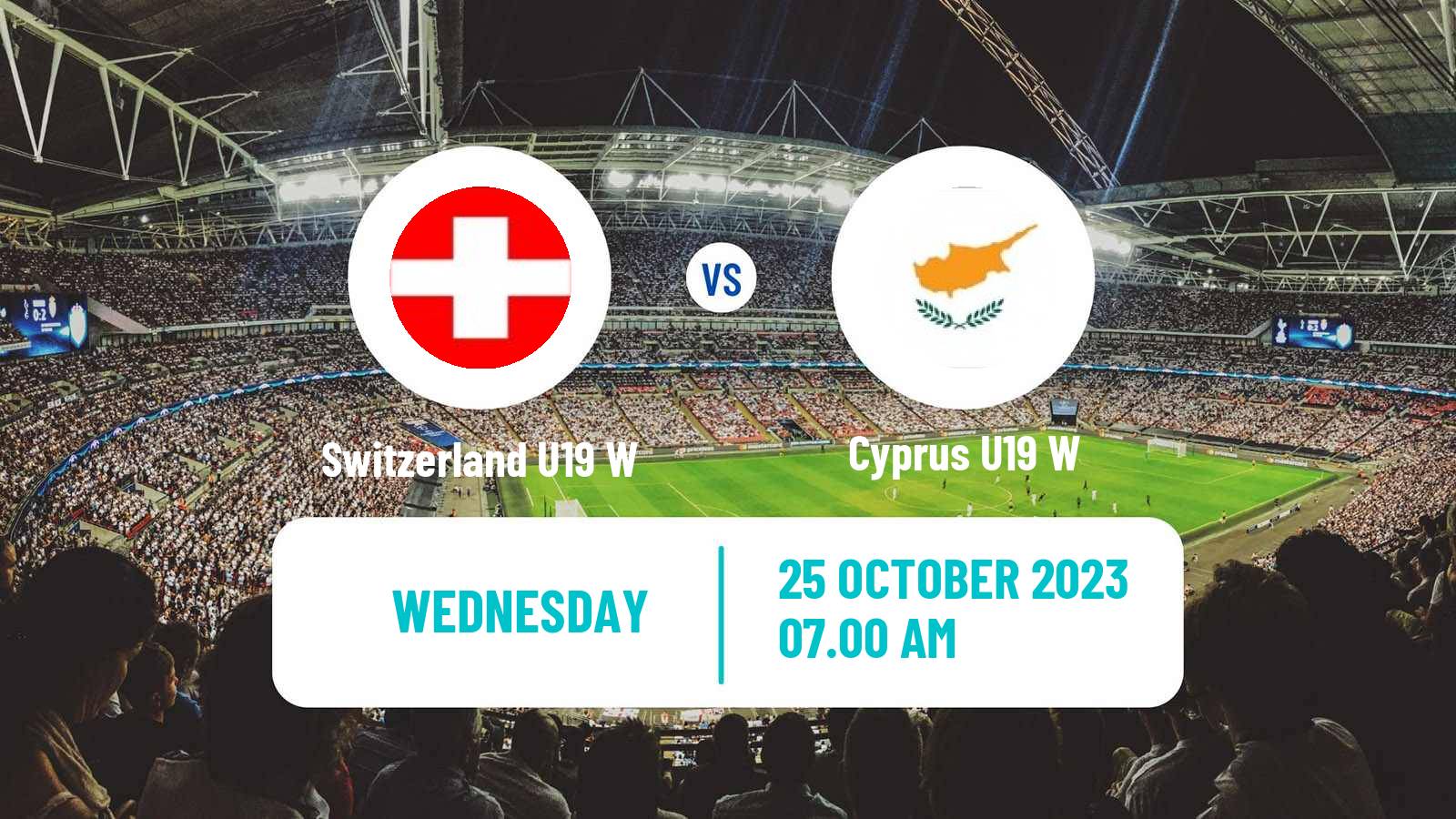Soccer UEFA Euro U19 Women Switzerland U19 W - Cyprus U19 W