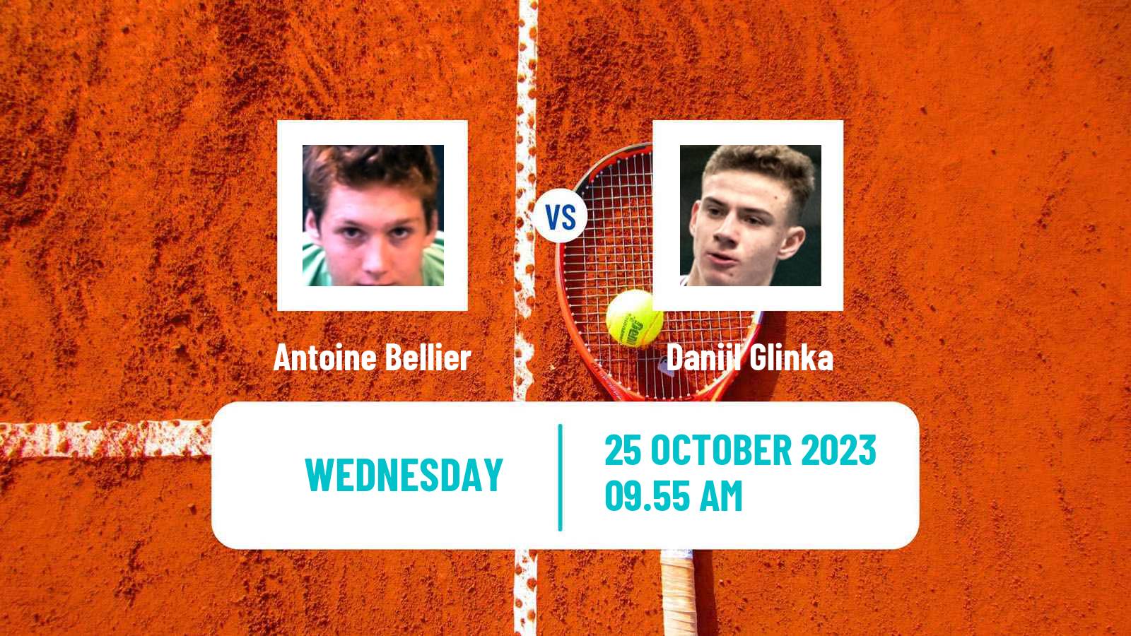 Tennis Ortisei Challenger Men Antoine Bellier - Daniil Glinka