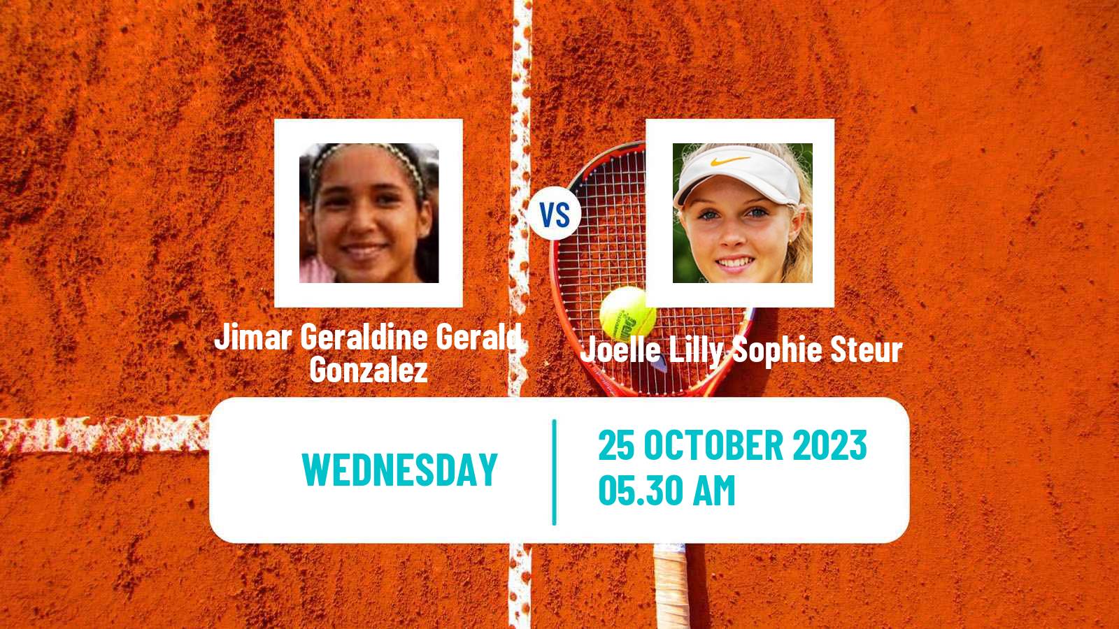 Tennis ITF W15 Villena Women Jimar Geraldine Gerald Gonzalez - Joelle Lilly Sophie Steur