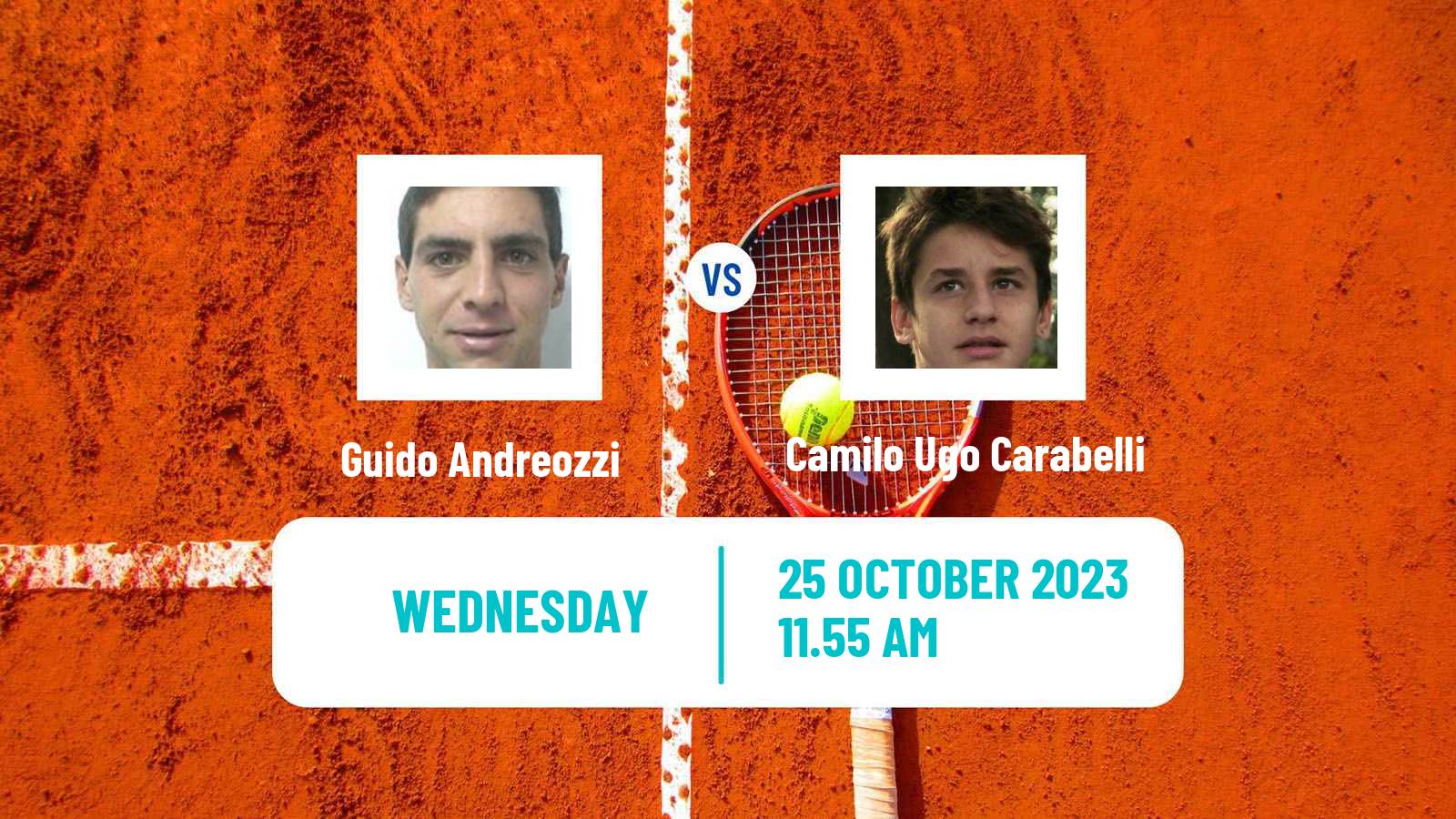 Tennis Curitiba Challenger Men Guido Andreozzi - Camilo Ugo Carabelli